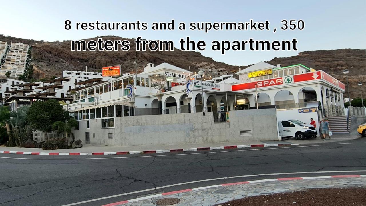 פלאיה דל קורה Oceanfront Deluxe-45M,Heated Pools,2Aircondition, 2Tv-65",Dishwasher,600Mb,Lift,Amadores View ! מראה חיצוני תמונה